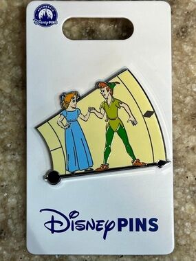 2025 Disney Parks Peter Pan & Wendy Big Ben Clock Tower OE Pin